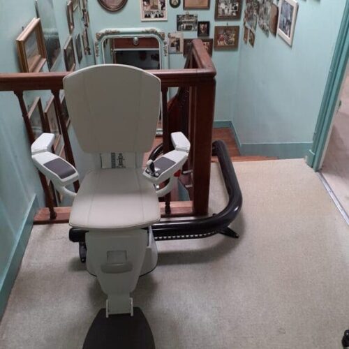 Chaise monte-escalier à la Roche-sur-Yon par l'entreprise Sachot