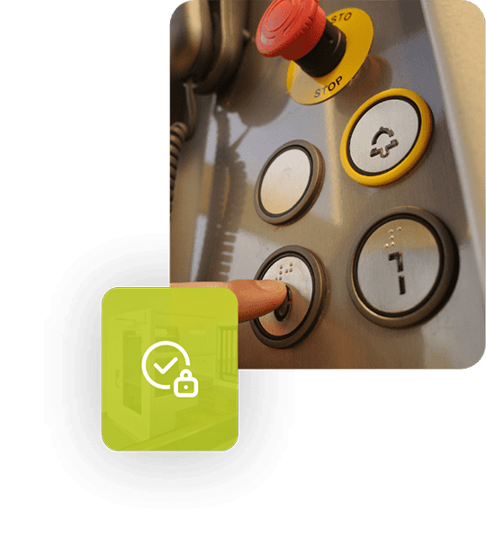 commande élévateur sécurité pmr