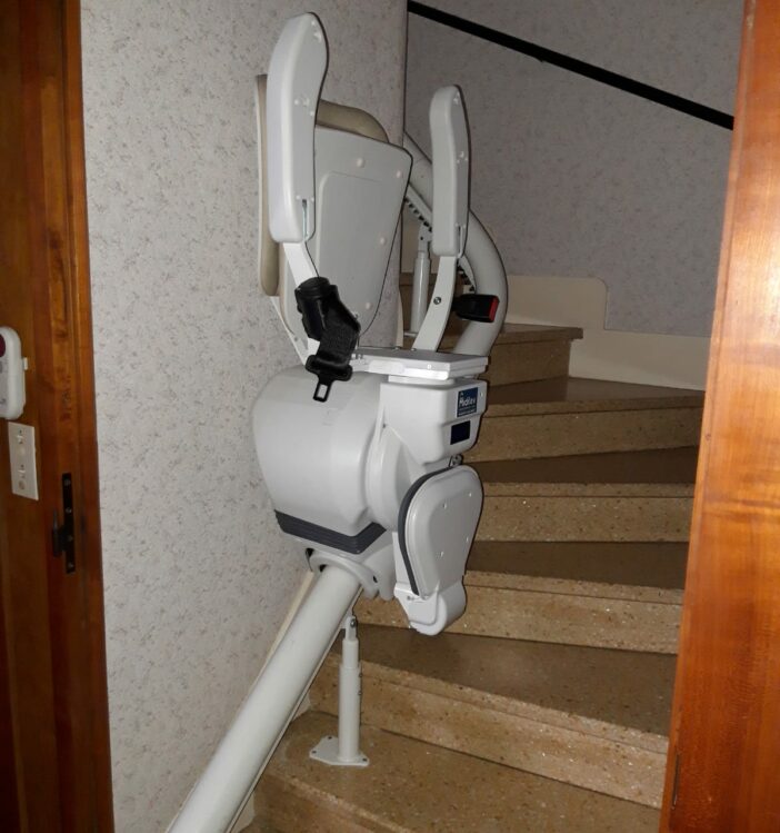 chaise monte escalier à Castres installée par Midilev