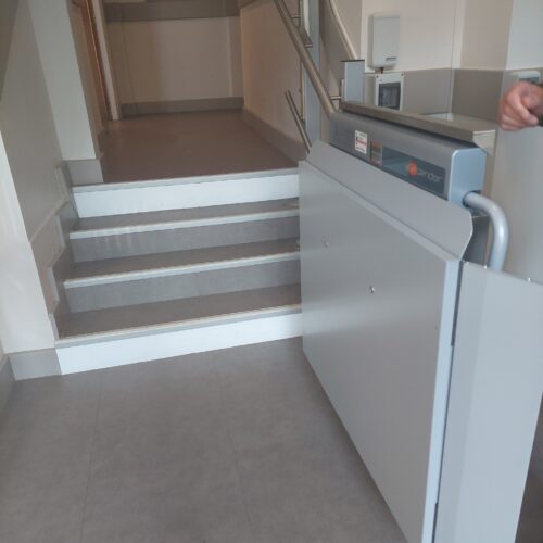 PLATEFORME plg7 Ascendor installée par Auvergne à Enval