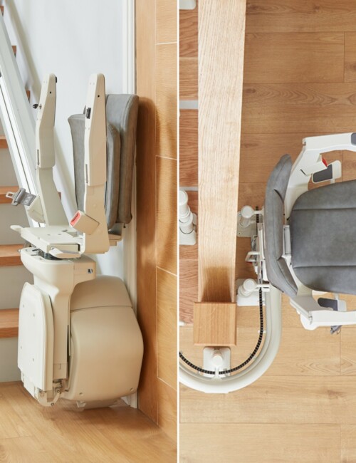 fauteuil monte escalier droit ou tournant