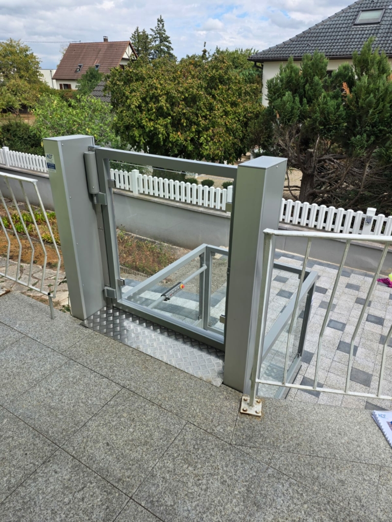 photo vue du palier supérieur