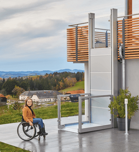 Plateforme élévatrice verticale fauteuil