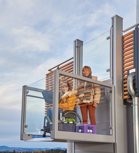 Plateforme élévatrice Ascendor personnes à mobilité réduite